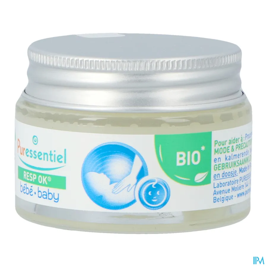 productshot van Puressentiel Ademhaling Massagebalsem Baby 30 ml