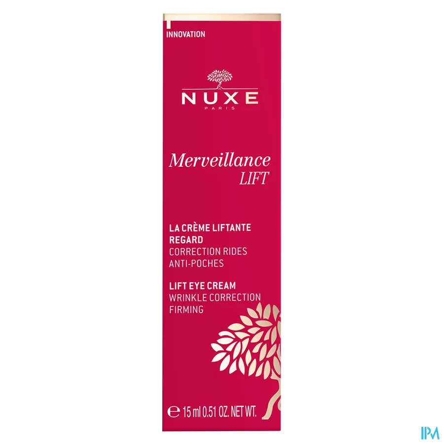 packshot van Nuxe Merveillance Lift Oog Crème 15 ml