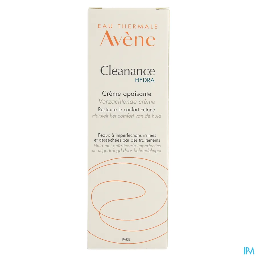 packshot van Avène Cleanance Hydra Kalmerende Crème 40 ml