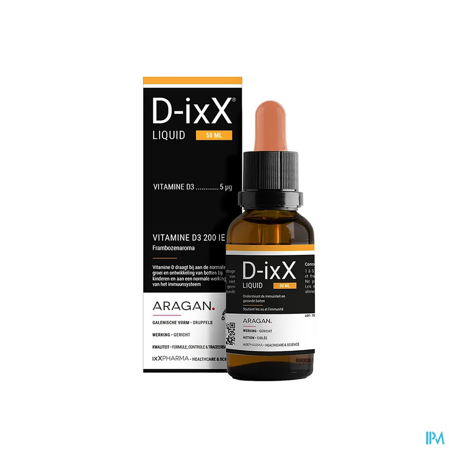 productshot van D-ixX Liquid Druppels 50 ml