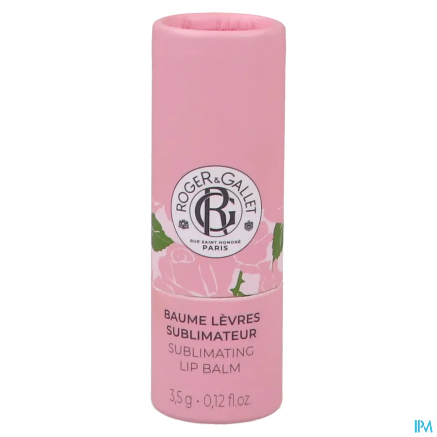 packshot van Roger & Gallet Lippenbalsem 3,5 g Rose