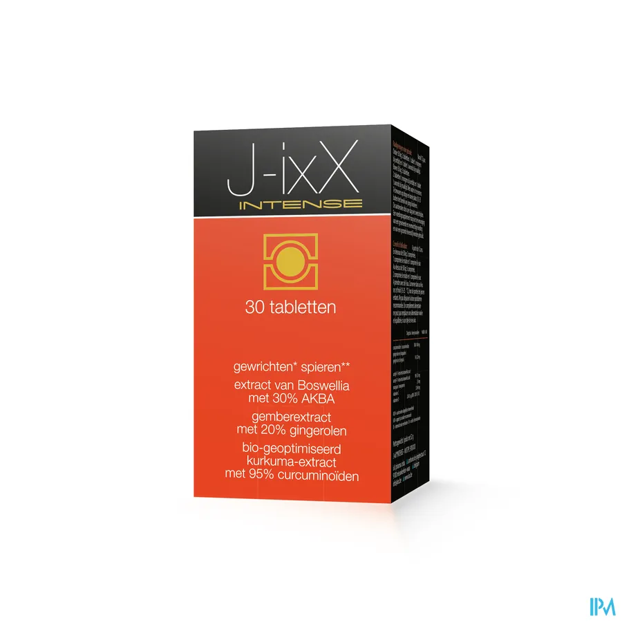 packshot van J-IxX Intense voor Gewrichten en Spieren 30 Tabletten