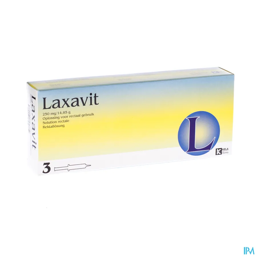 packshot van Laxavit 3 x 12ml