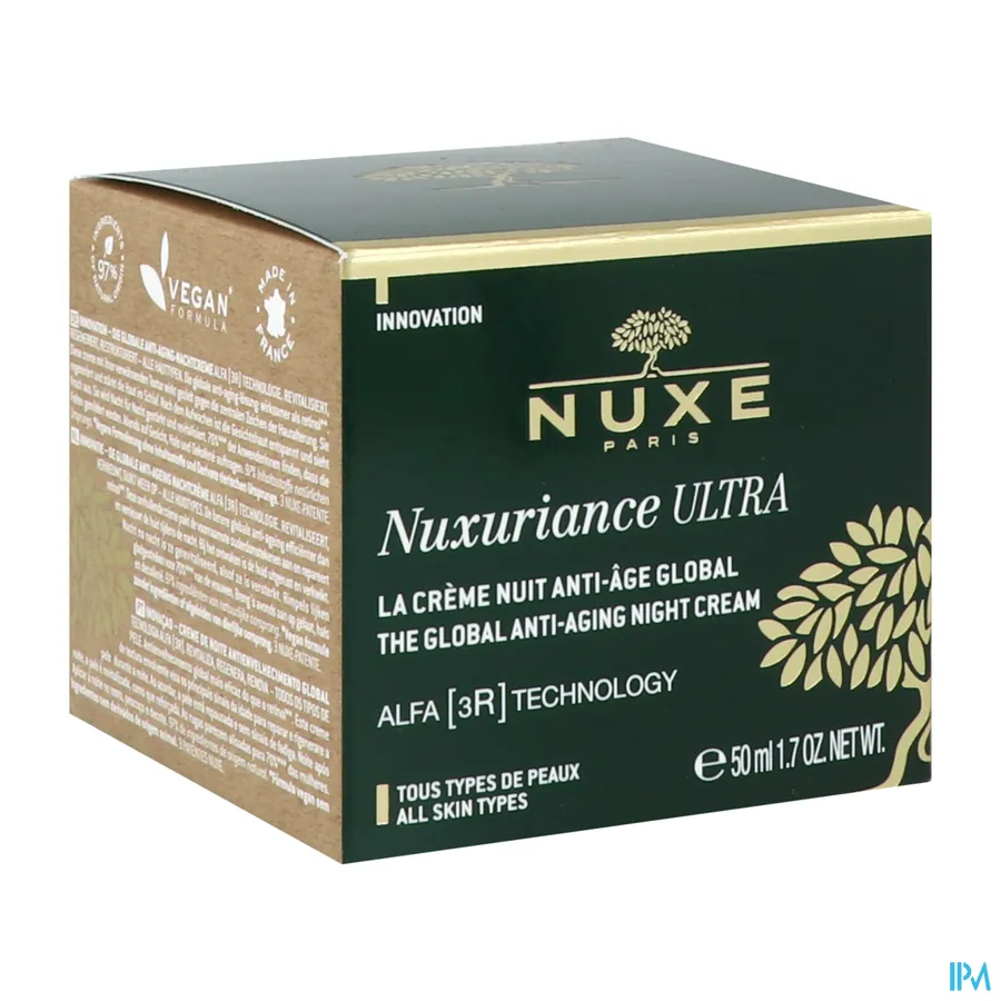 packshot van Nuxe Nuxuriance Ultra Global Anti-Aging Night Crème 50 ml