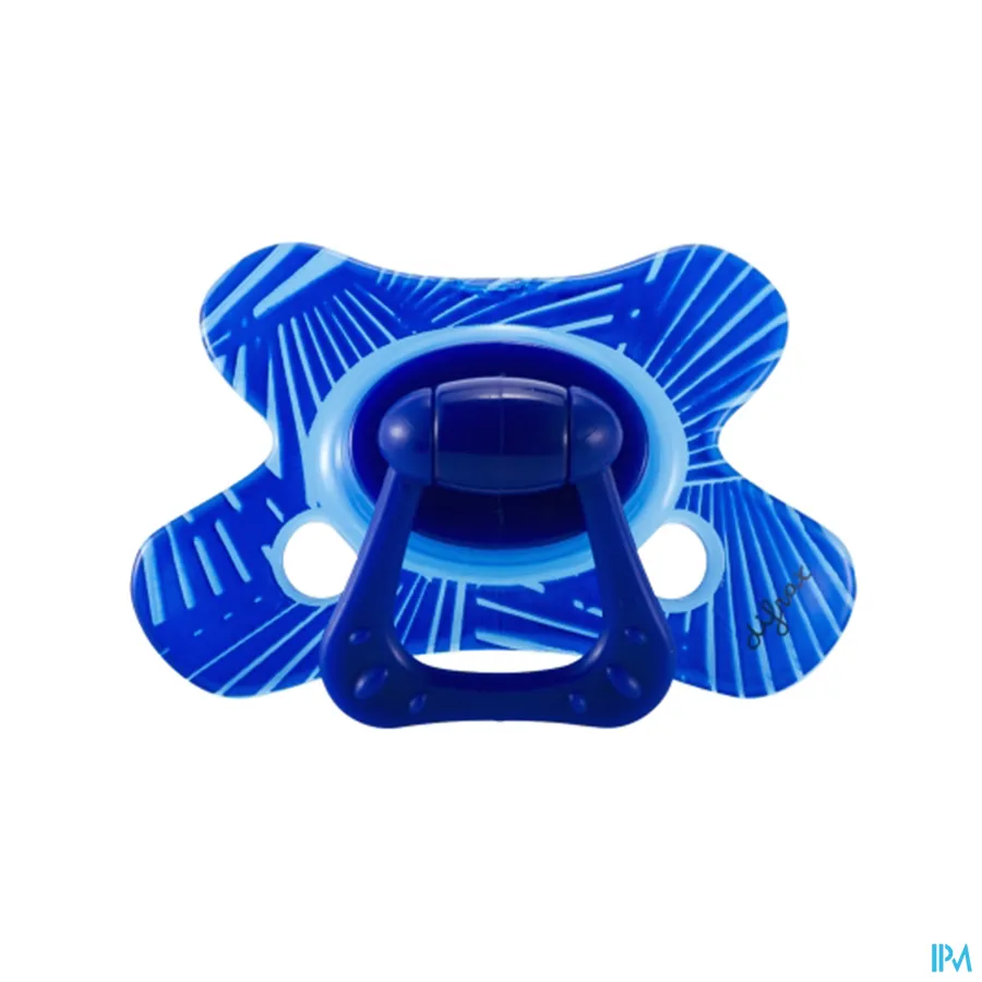 productshot van Difrax Fopspeen Dental Semi Filled Boy +12 m