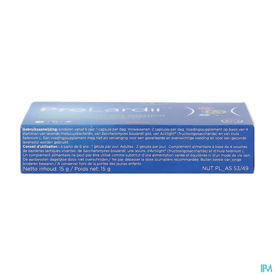 packshot van Prolardii 20 Capsules