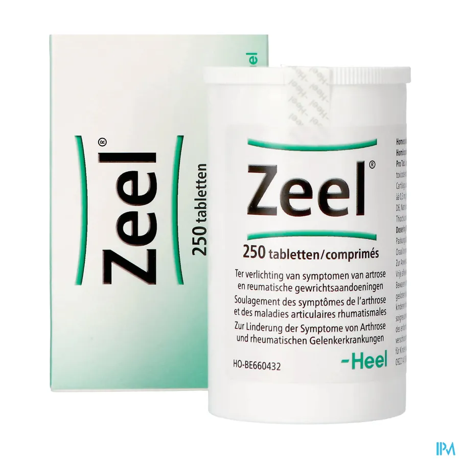 productshot van Heel Zeel T 250 Tabletten