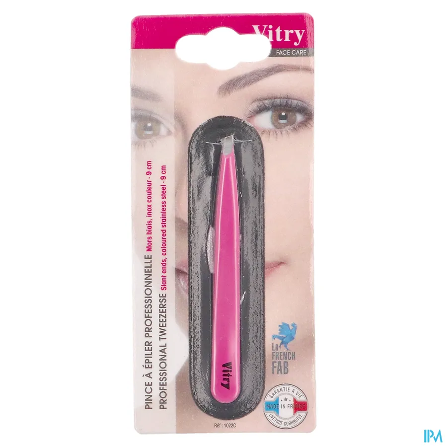 packshot van Vitry Classic Epileerpincet Schuin Inox 1 stuk