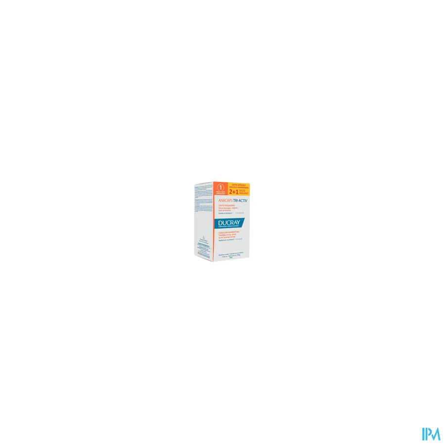 packshot van Ducray Anacaps Tri-activ 90 capsules
