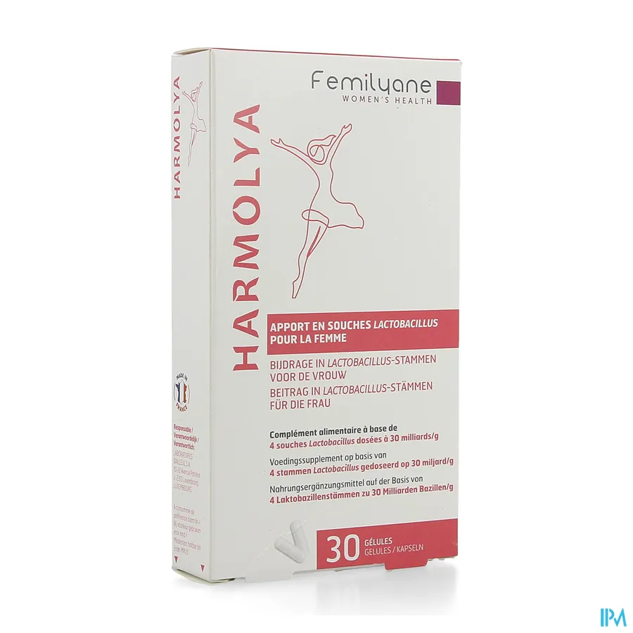 packshot van Femilyane Harmolya 2 x 15 capsules