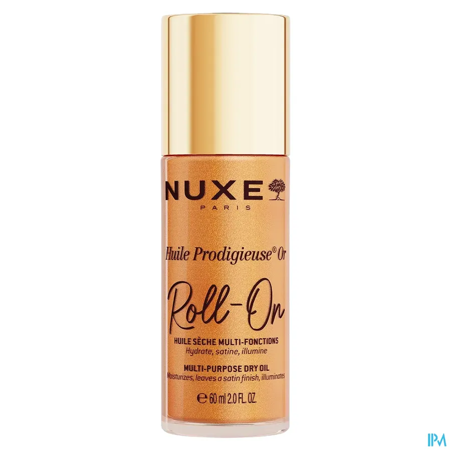 packshot van Nuxe Huile Prodigieuse Or Roll-On 60 ml