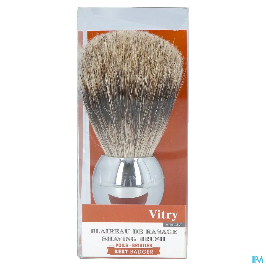 packshot van Vitry Scheerkwast Metaal Best Badger