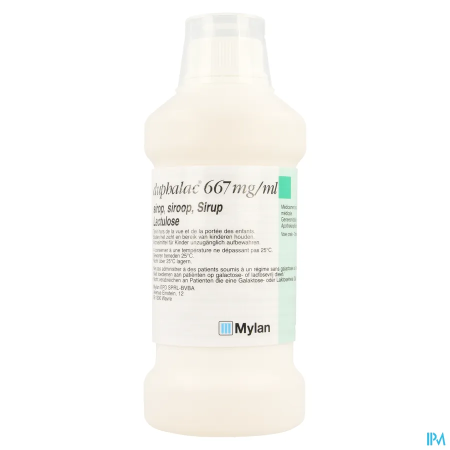 packshot van Duphalac 500ml siroop