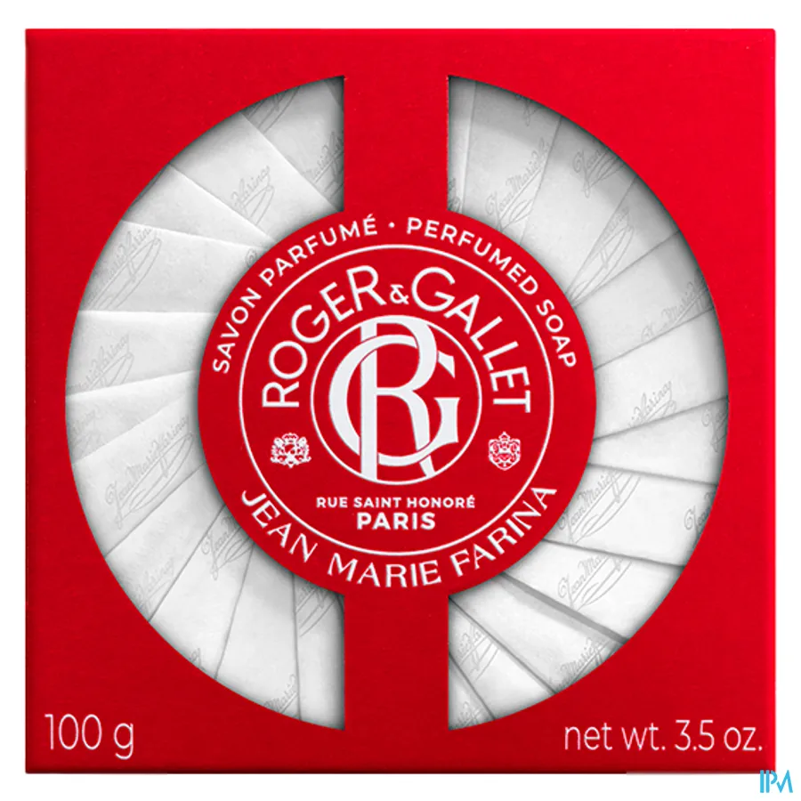 packshot van Roger & Gallet Jean Marie Farina Trio Geschenkset 3 x 100 g