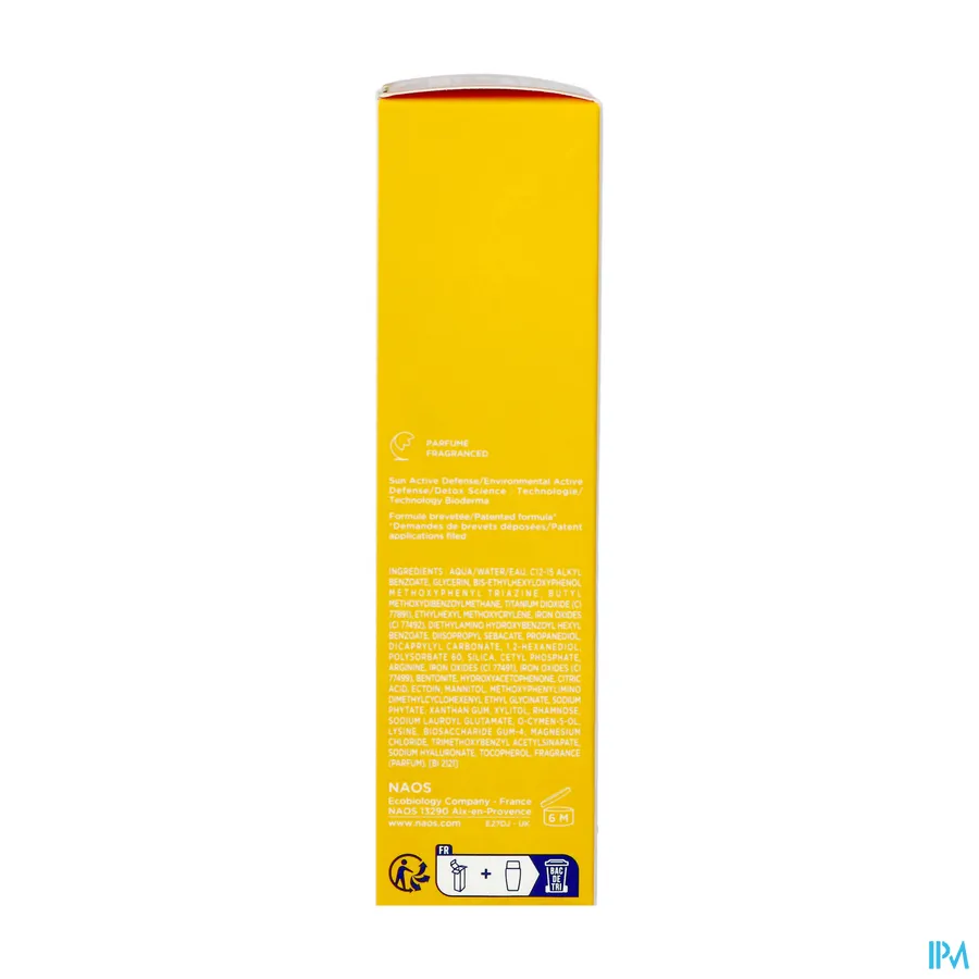 packshot van Bioderma Photoderm XDefense Ultra-Fluid SPF 50+ 40 ml Shade 02
