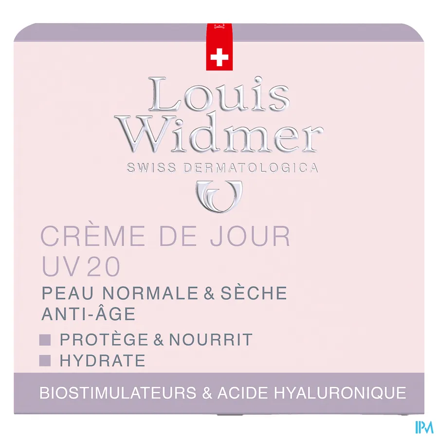 packshot van Louis Widmer Dagcrème UV 20 Geparfumeerd 50 ml