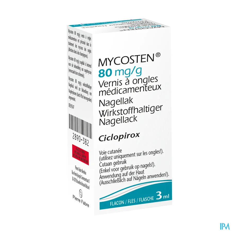 packshot van Mycosten Nagellak 3ml