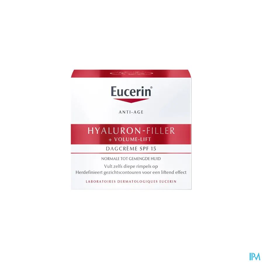 packshot van Eucerin Hyaluron-Filler + Volume-Lift Dagcrème Normale tot Gemengde Huid 50 ml