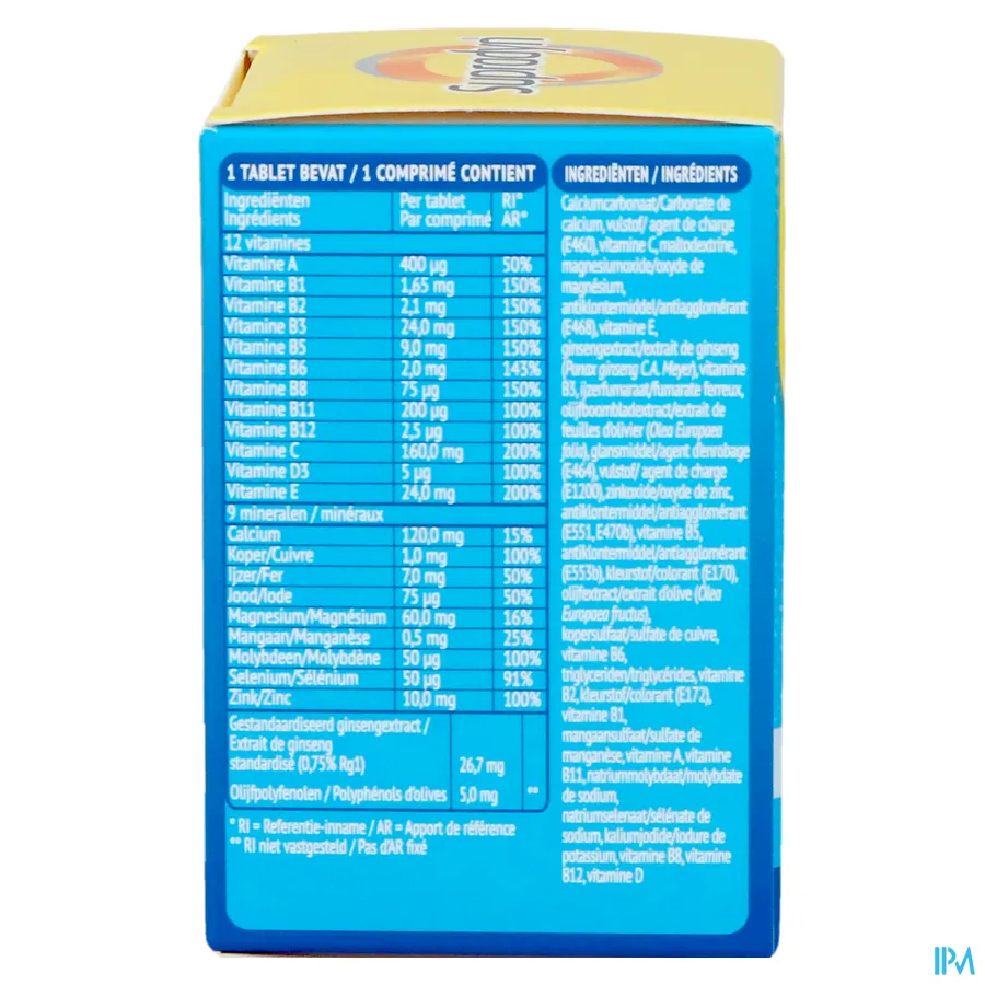 productshot van Supradyn Vital 50+ 30 Tabletten