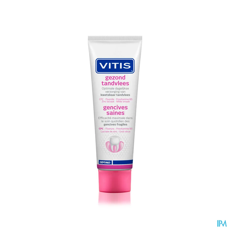 productshot van Vitis Gezond Tandvlees Tandpasta 75 ml