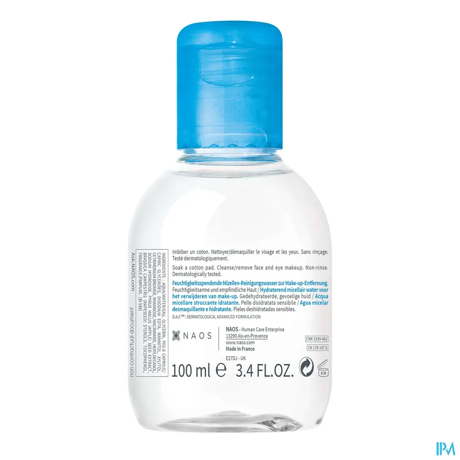 productshot van Bioderma Hydrabio H2O Micellaire Oplossing 100 ml
