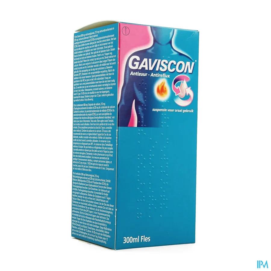 packshot van Gaviscon Antizuur-Antireflux 300 ml