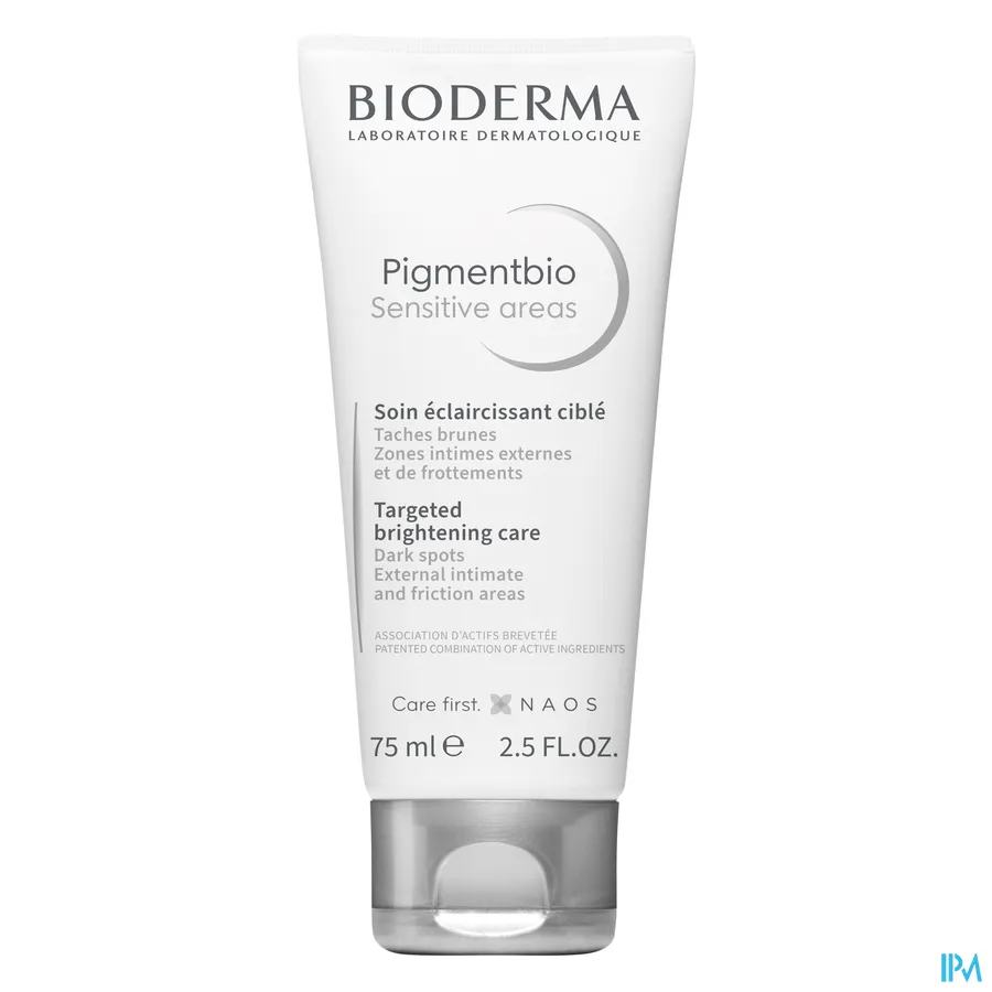 packshot van Bioderma Pigmentbio Sensitive Areas 75 ml