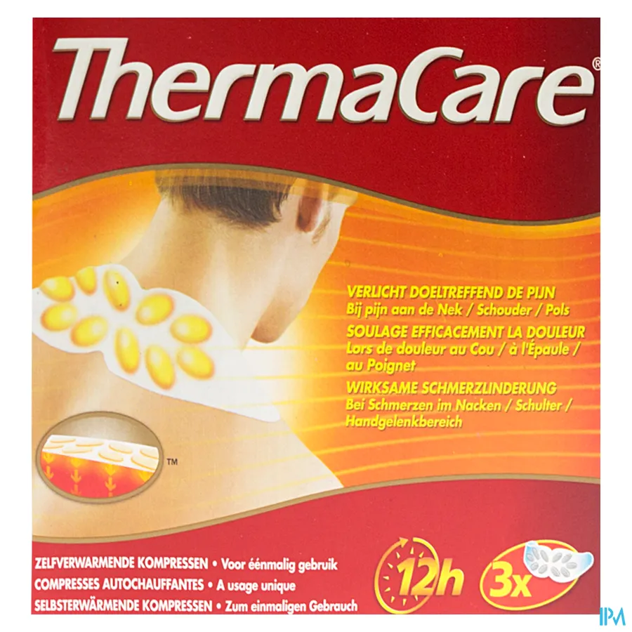 packshot van Thermacare Nek-Schouder-Pols 3 stuks