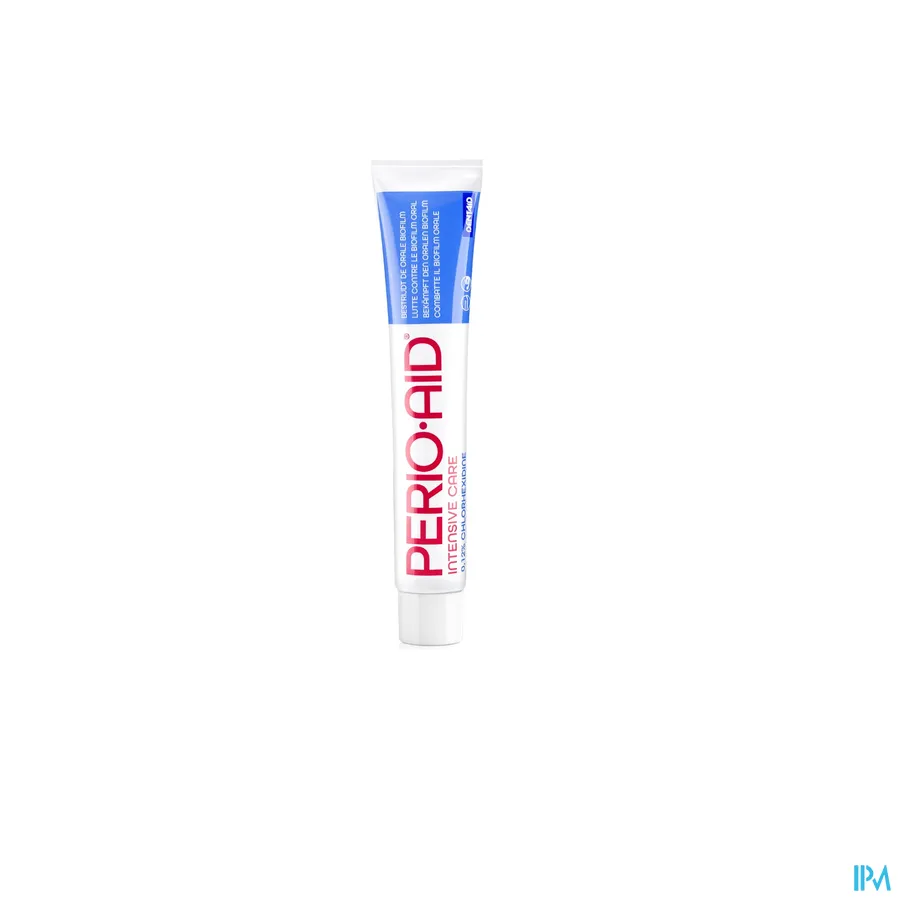 productshot van Perio Aid Intensive Care Tandpasta met 0,12% Chloorhexidine 75 ml