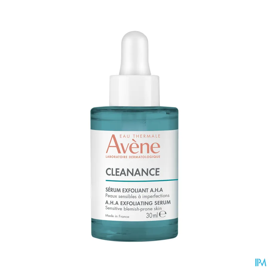 productshot van Avene Cleanance A.H.A. Exfoliërend Serum 30 ml