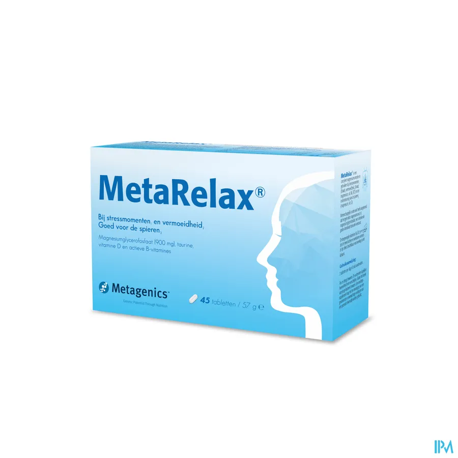 packshot van MetaRelax 45 tabletten