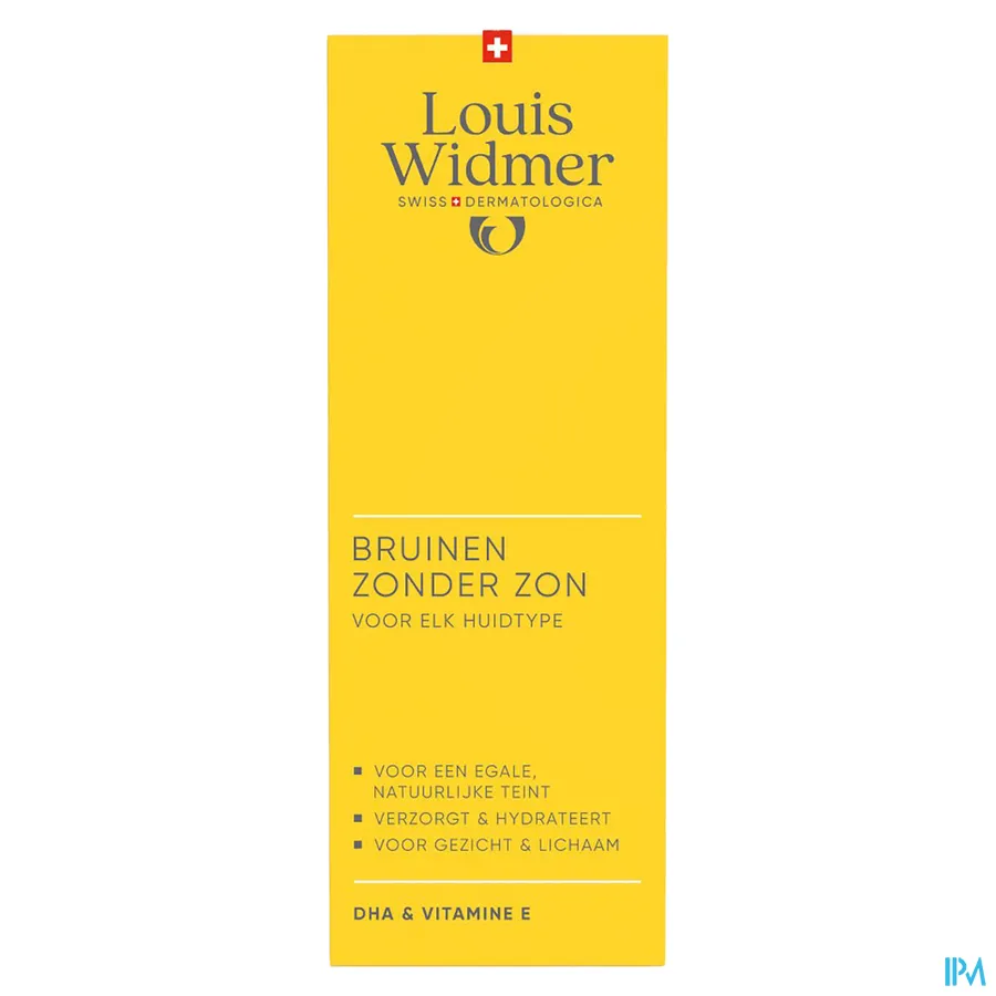 packshot van Widmer Bruinen Zonder Zon 100 ml