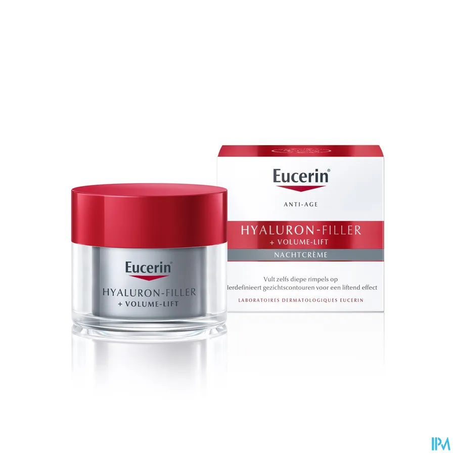 productshot van Eucerin Hyaluron-Filler + Volume-Lift Nachtcrème 50 ml