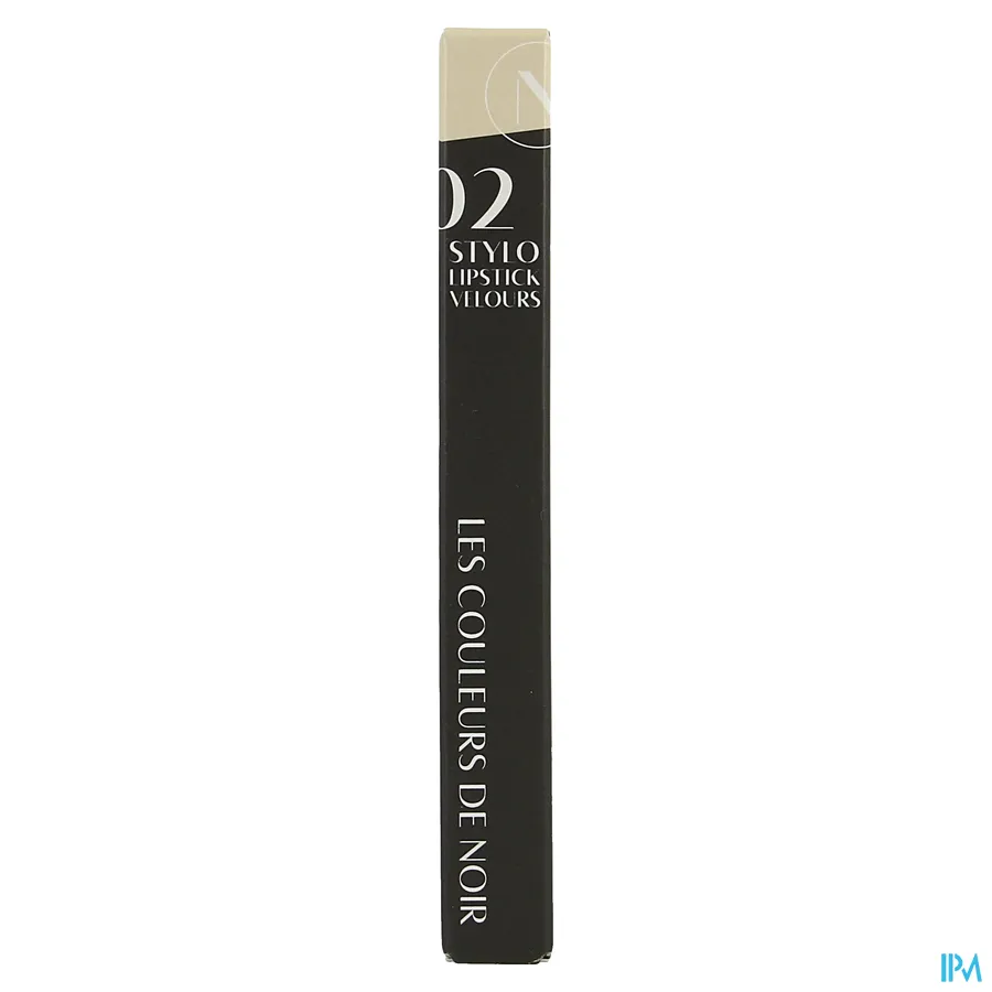 packshot van Les Couleurs De Noir Stylo Lipstick Velour 02 1,4 g
