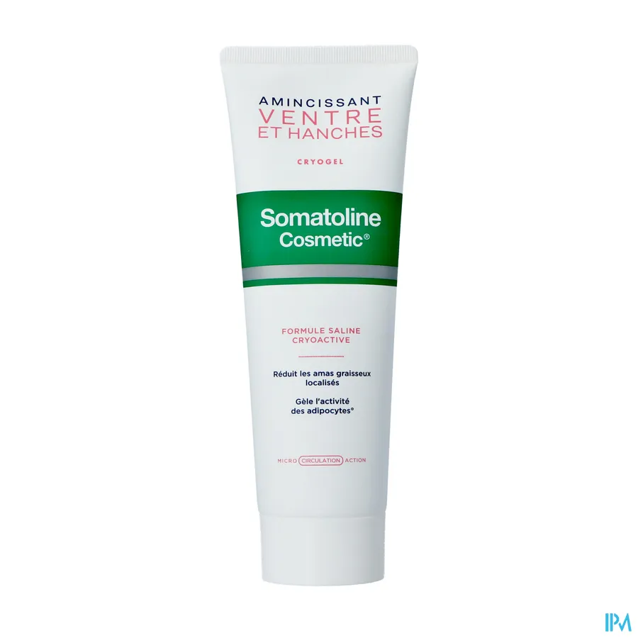 productshot van Somatoline Cosmetic Buik & Heupzone Cryogel 250 ml