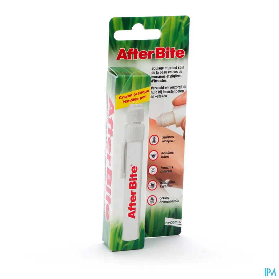 packshot van After bite stick