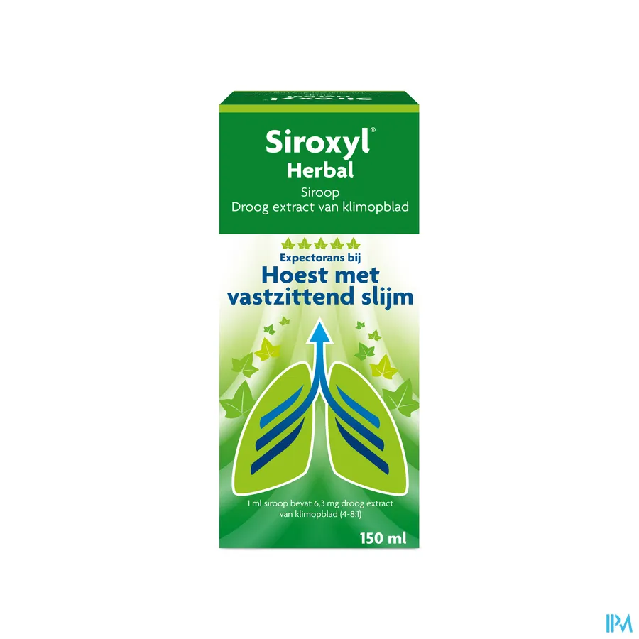 packshot van Siroxyl Herbal 150 ml