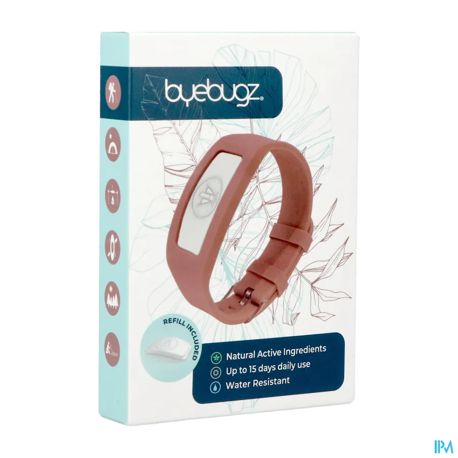 packshot van ByeBugz Bangles Rocky Rose 1 stuk