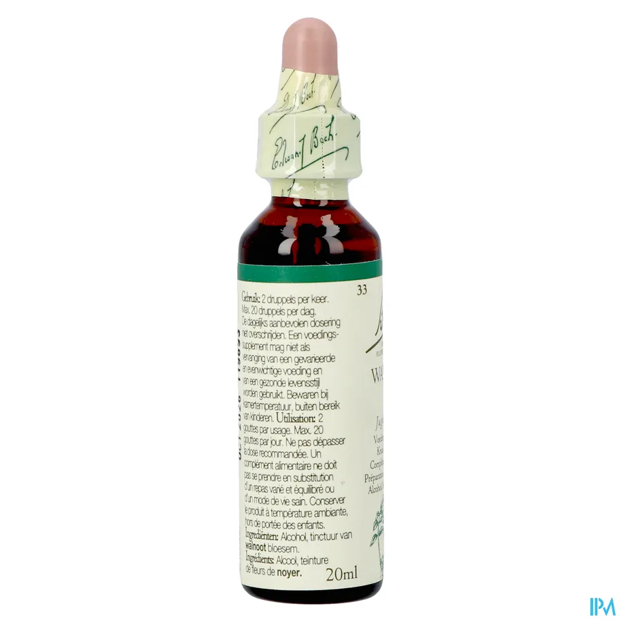 packshot van Bach Bloesem Walnut