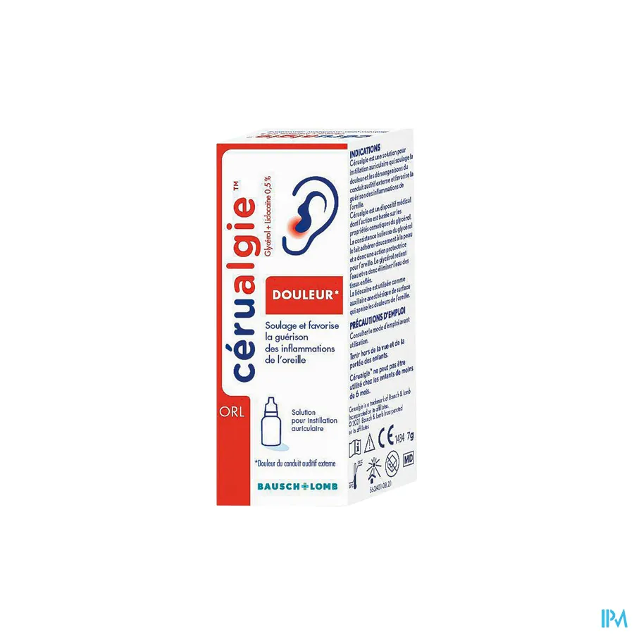 packshot van Cérualgie 7 g