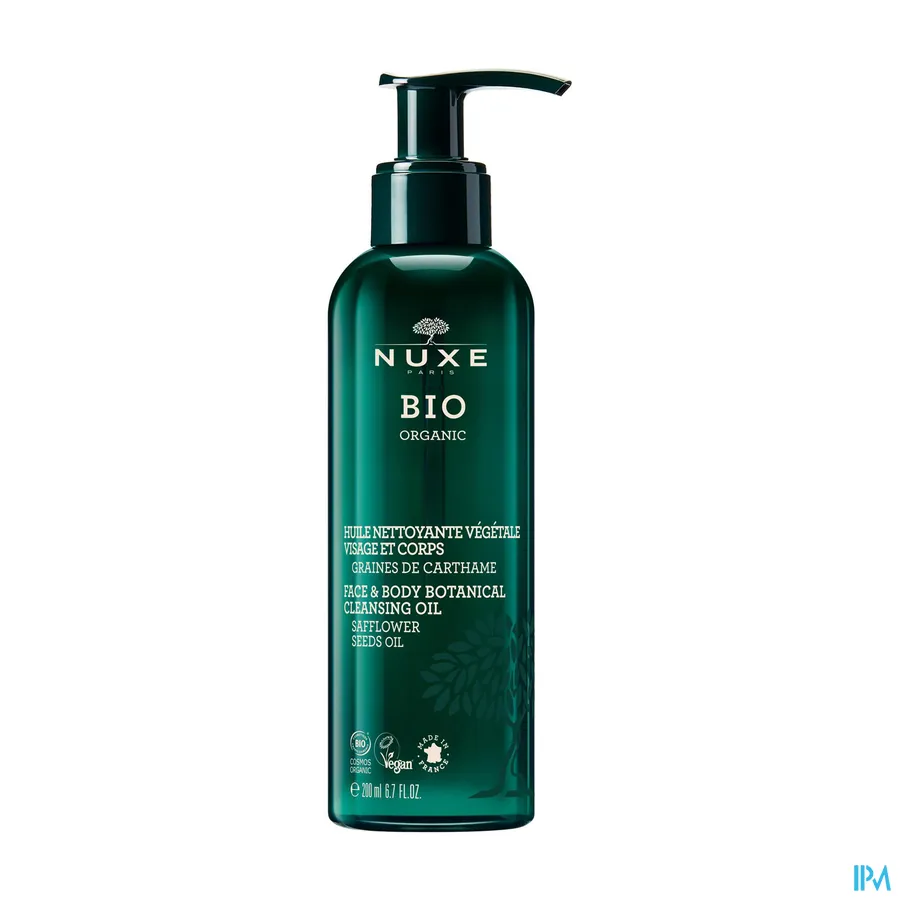 packshot van Nuxe Bio Plantaardige Reinigende Olie 200 ml