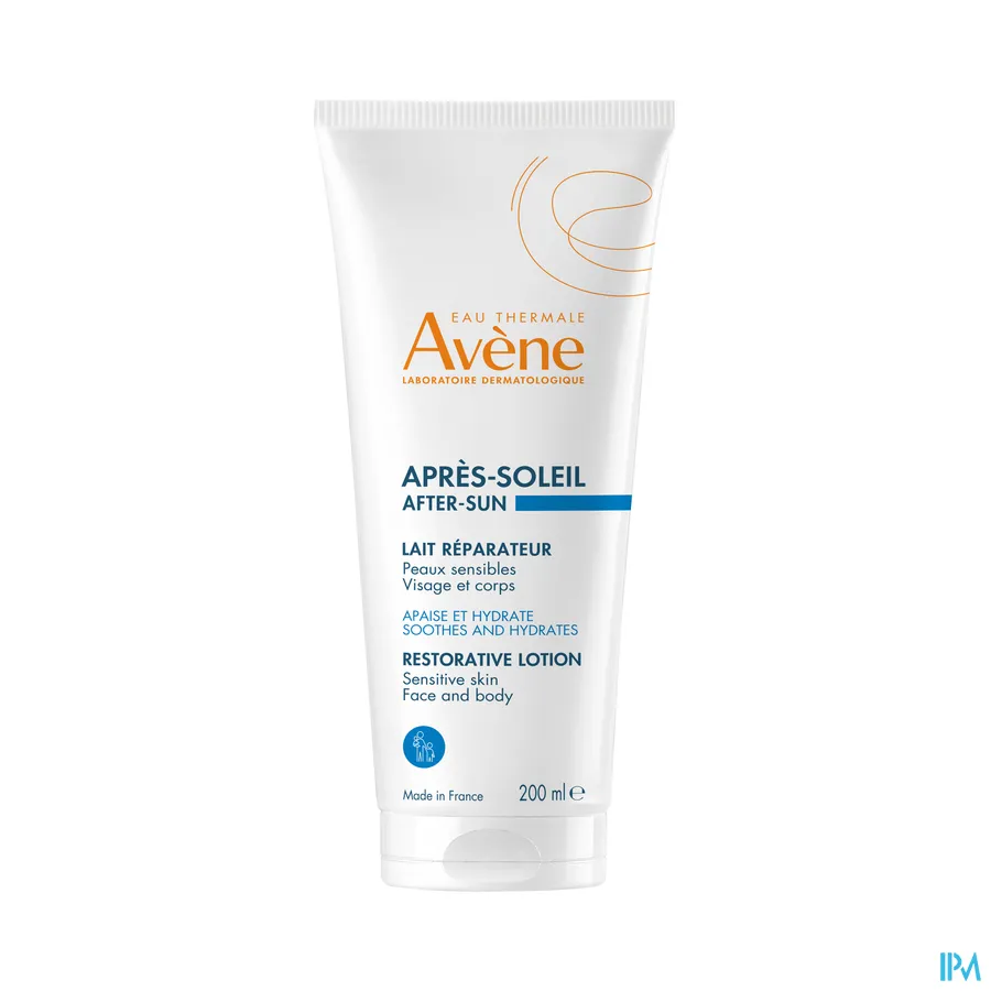 packshot van Avene After Sun Herstellende Melk 200 ml