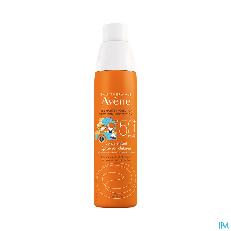 packshot van Avène Zonnespray voor Kinderen SPF 50+ 200 ml