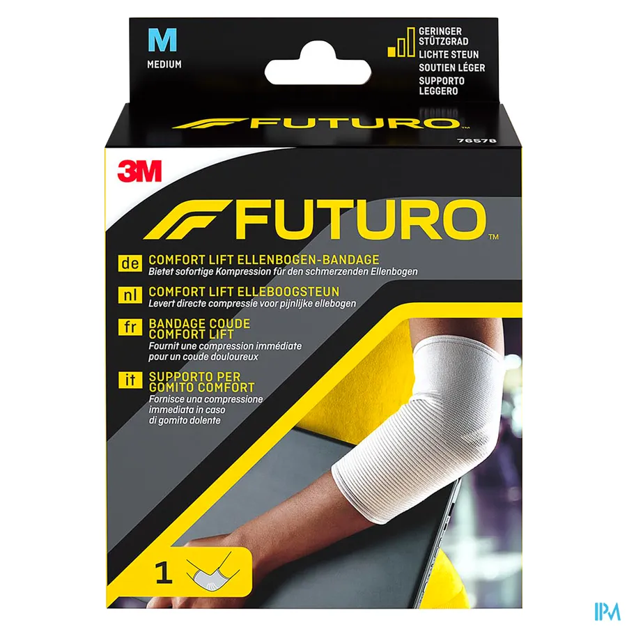 packshot van Futuro Comfort Lift Ellenbogen-Bandage Medium (Zachte Steun)