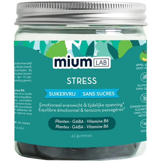 Miumlab Stress Gummies Zonder suiker 42