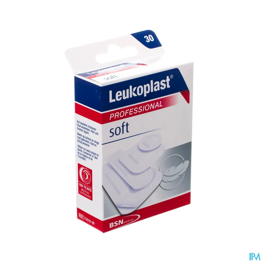 packshot van Leukoplast Soft Assortiment 30 stuks