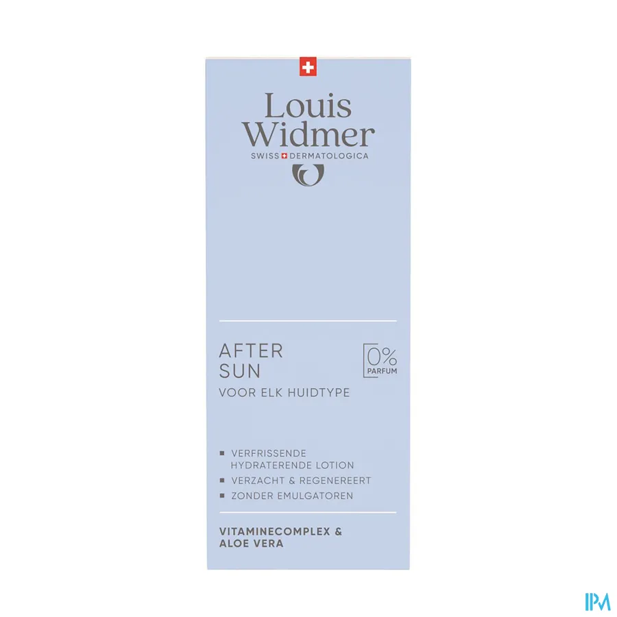 packshot van Widmer After Sun Zonder Parfum 150 ml
