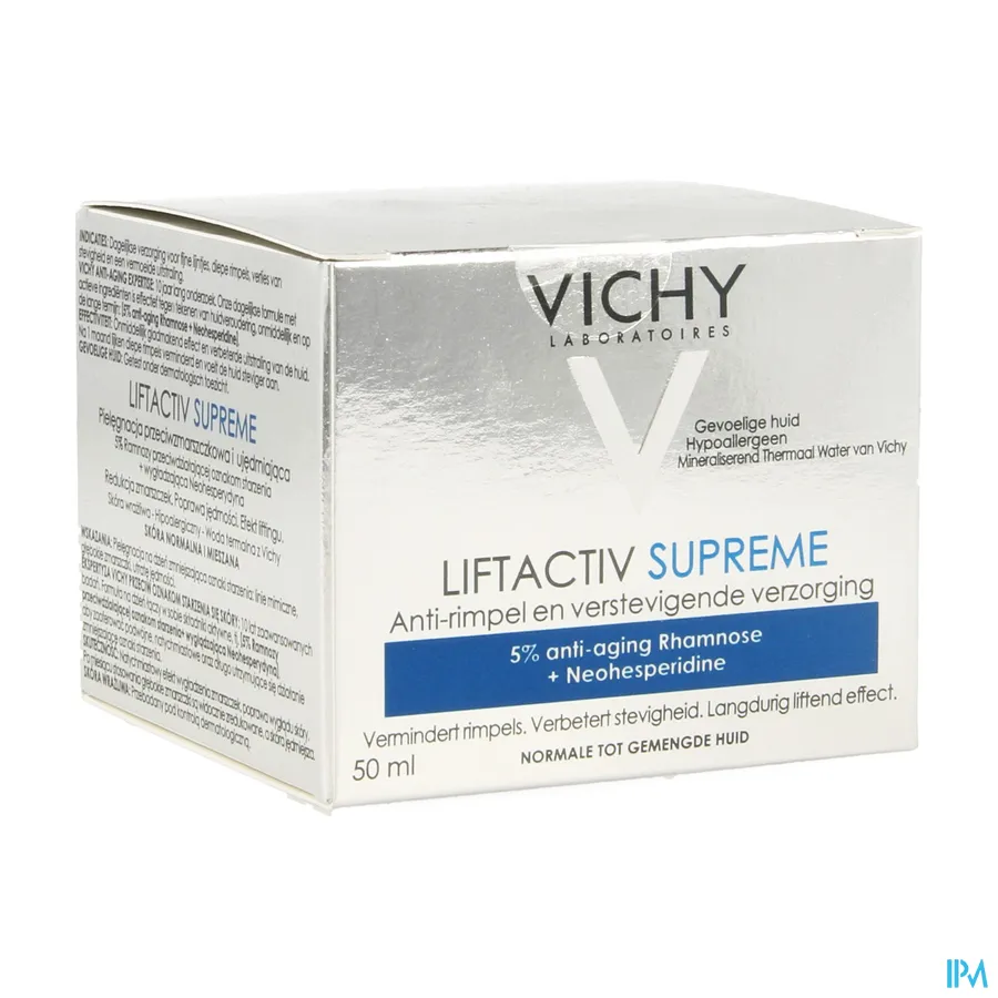packshot van Vichy Liftactiv Supreme Normale tot Gemengde Huid 50 ml