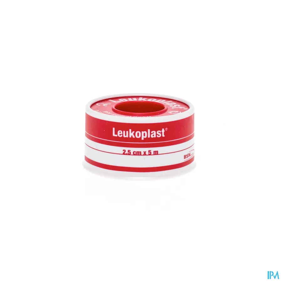 packshot van Leukoplast Kleefpleister 2,5 cm x 5 m 1 stuk