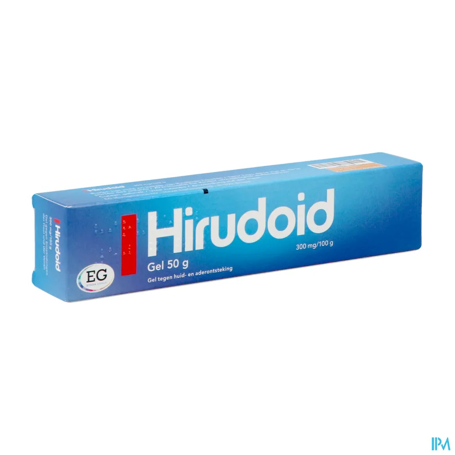 packshot van Hirudoid 50g gel